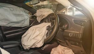 En el caso de que salten los Airbags, seguramente el seguro lo de siniestro total