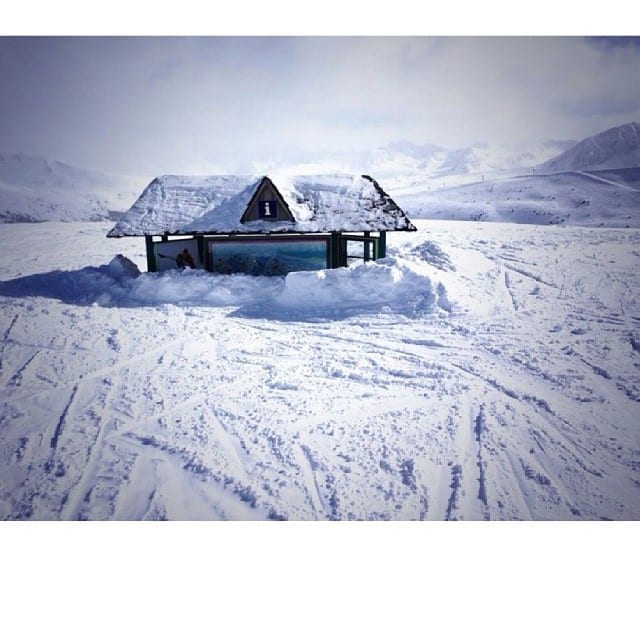 Pistas de Pas de la Casa, en Grandvalira, nevadas